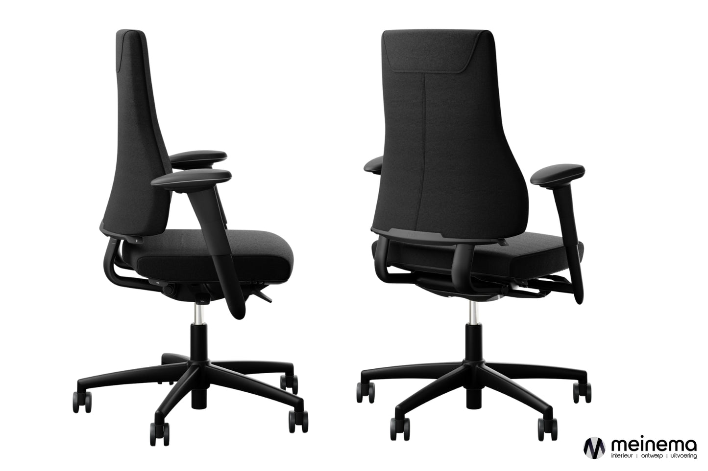 Axia 2.4 bureaustoel met ergonomisch design voor gezonde zithouding tijdens langdurig kantoorwerk