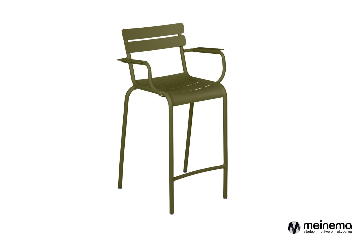 Fermob Luxembourg bar stool with armrests