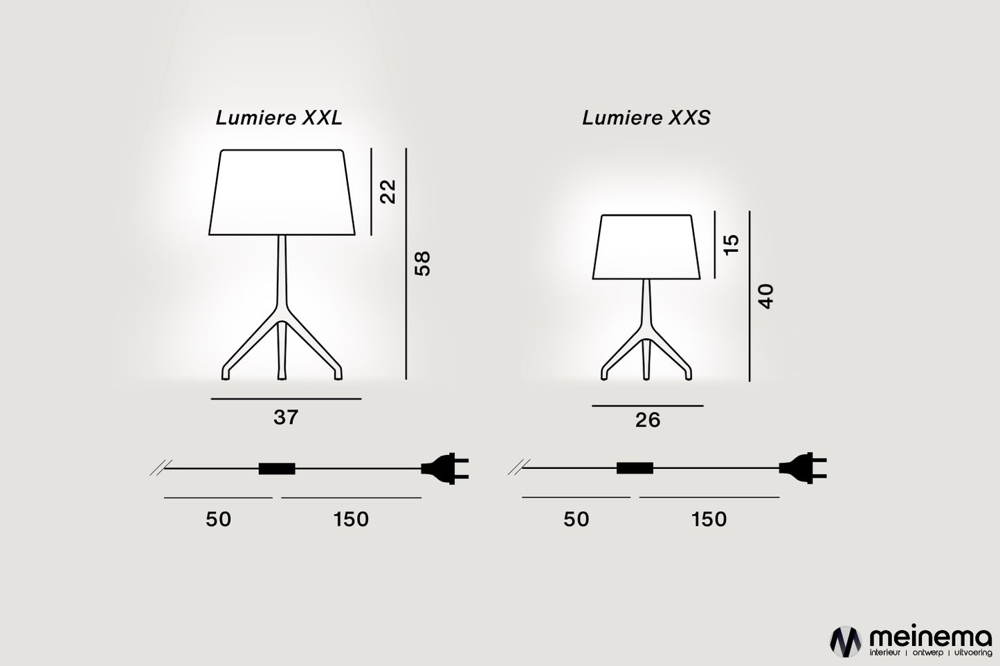 Foscarini Lumiere XX table lamp