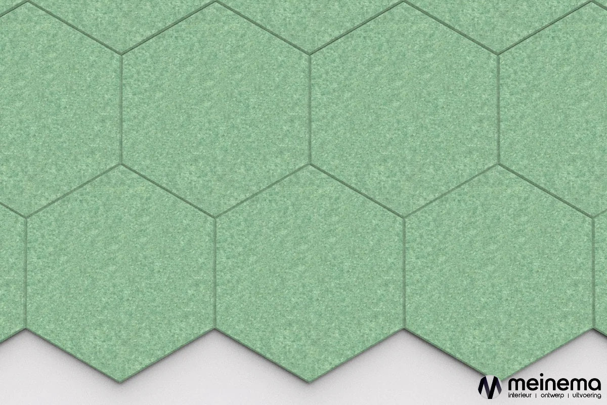 Hexagon petfelt panelen akoestisch