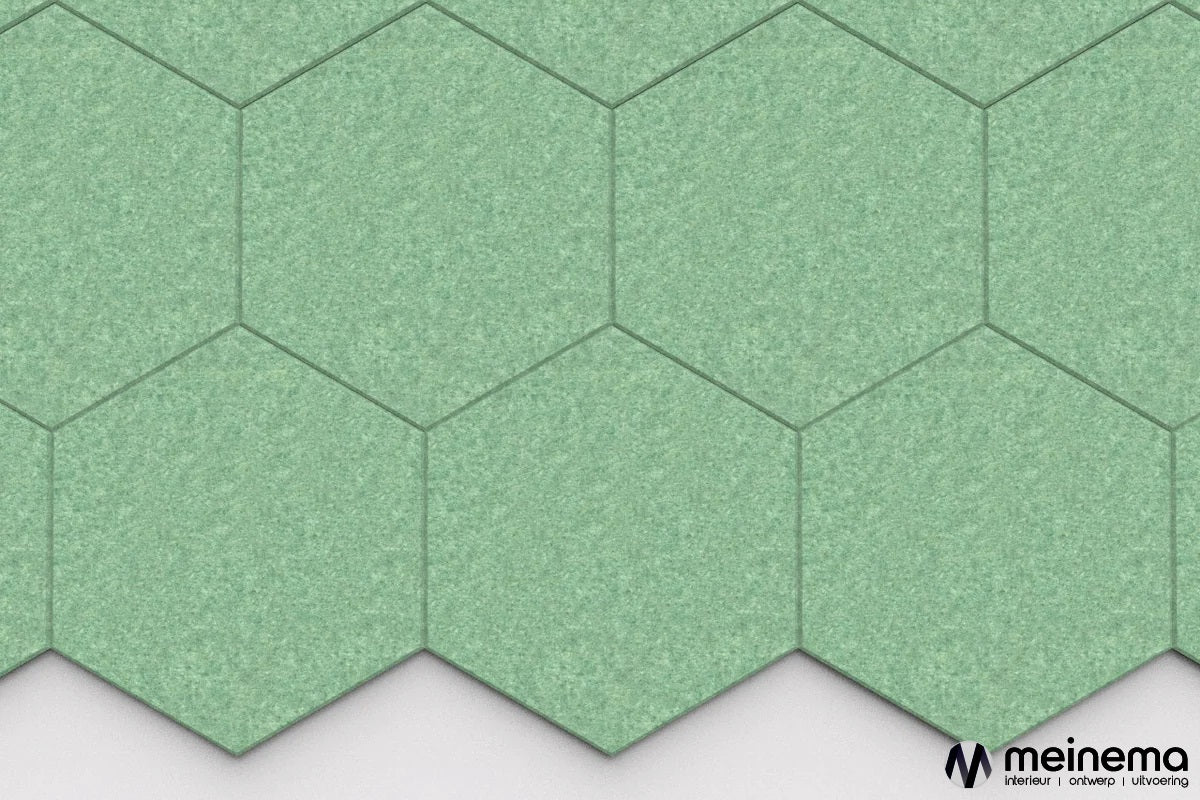 Hexagon petfelt panelen akoestisch