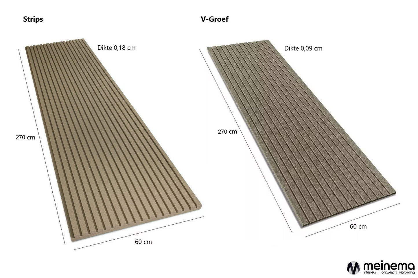 Viltpaneel Akupanel petfelt geluiddempend