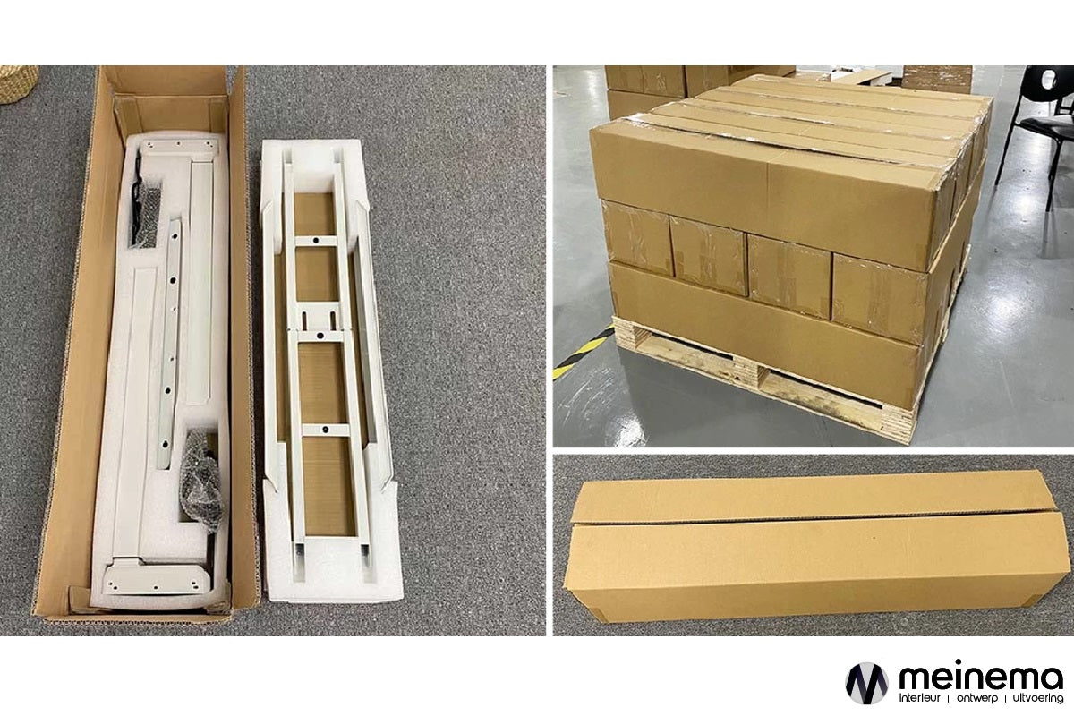 Sit-stand desk 64 - 130 cm electrically adjustable