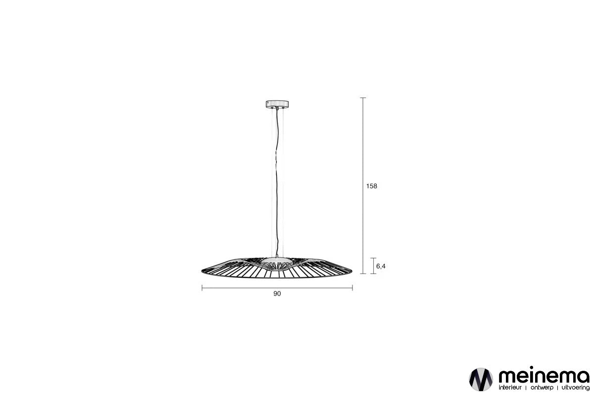 draadlamp afmetingen