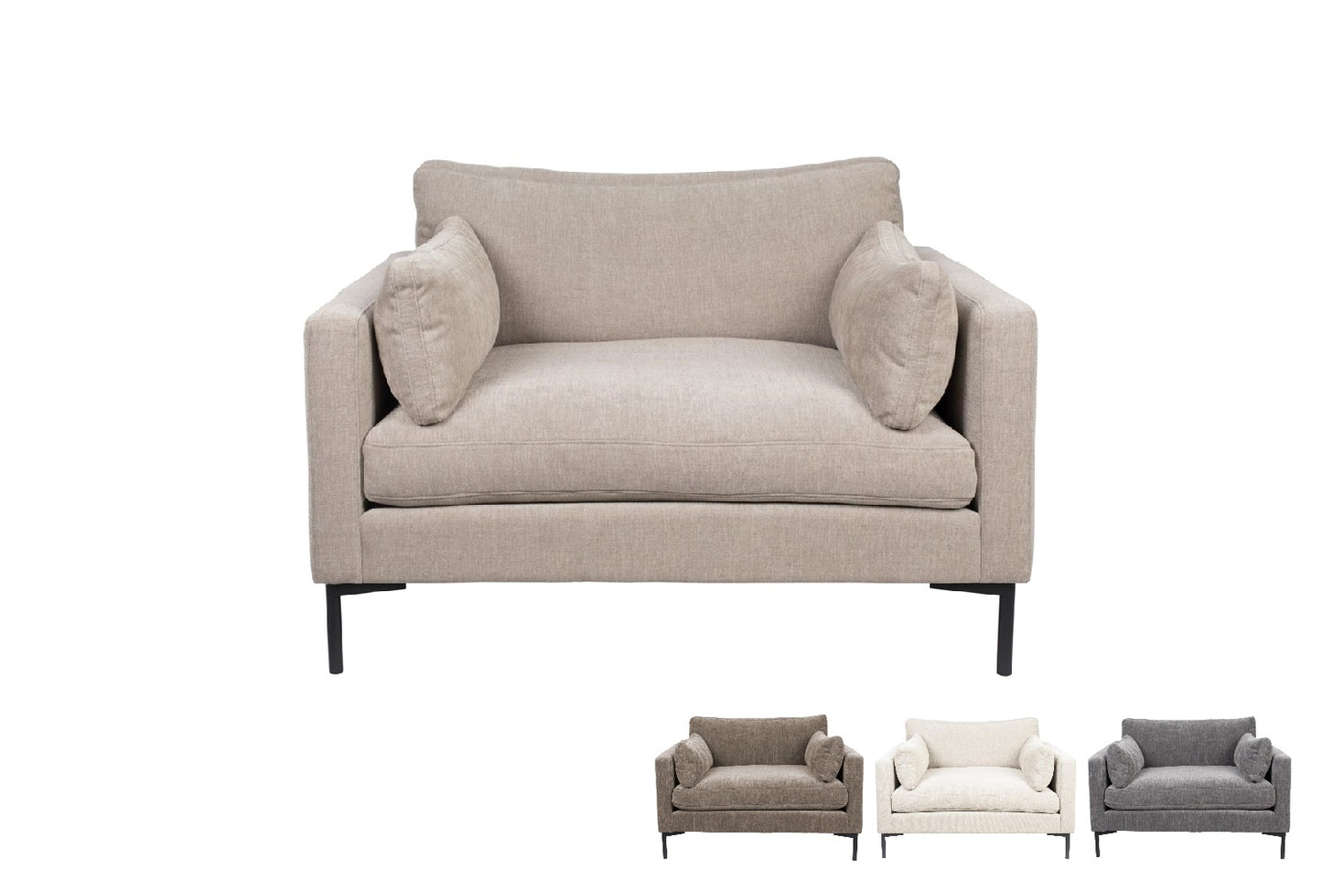 Summer loveseat Zuiver fauteuil