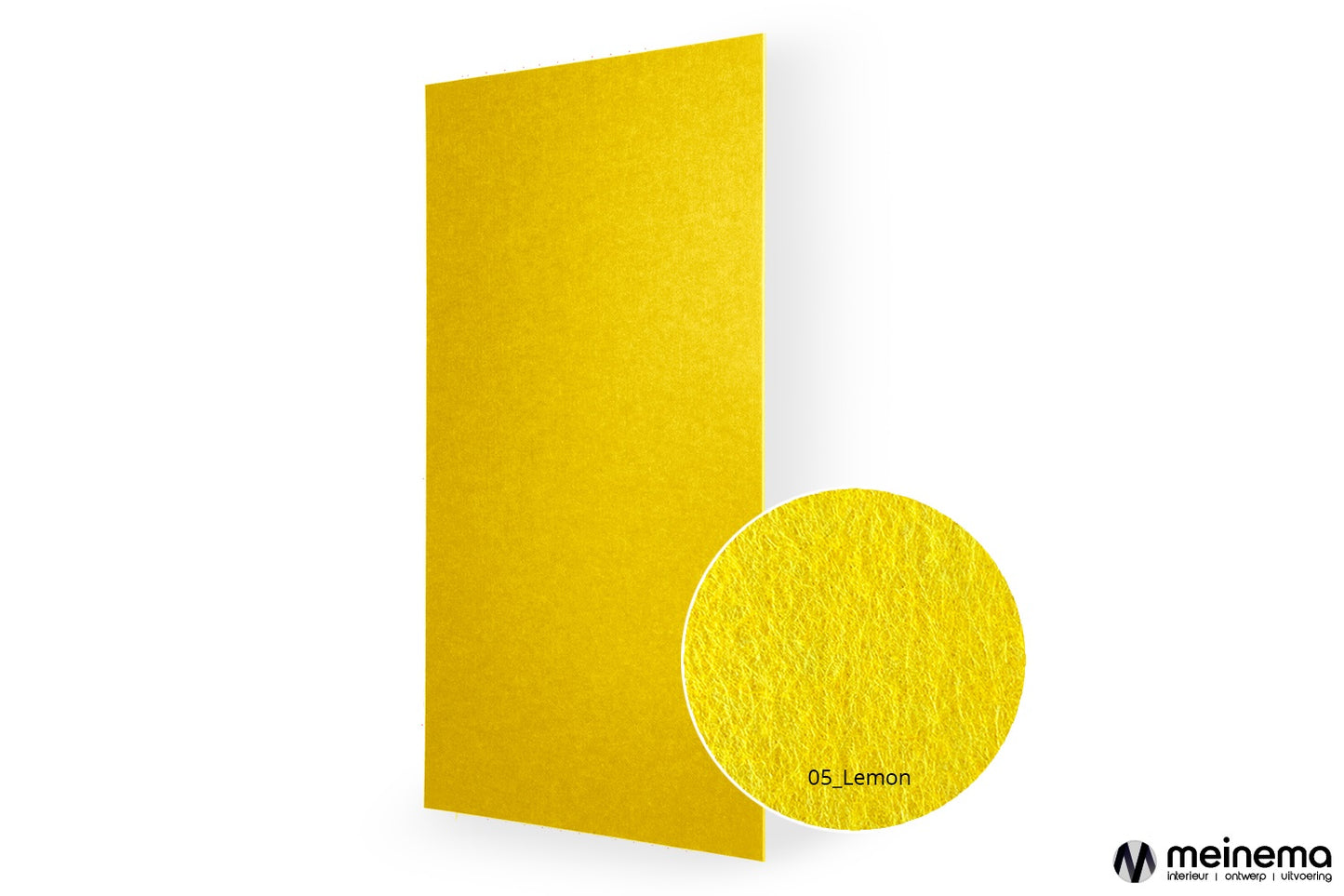 Petfelt kleur Lemon