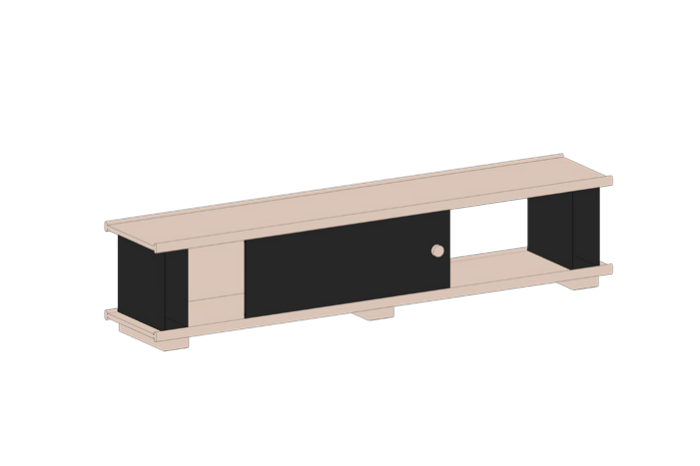 Duurzaam kastensysteem modulair Cruso Block Shelving System