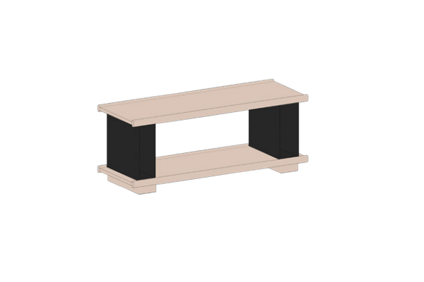 Duurzaam kastensysteem modulair Cruso Block Shelving System