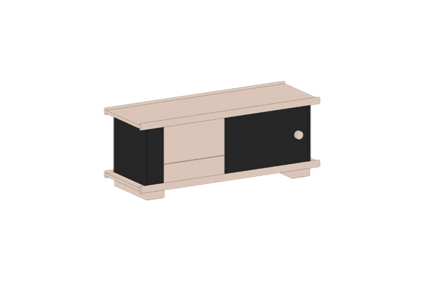 Duurzaam kastensysteem modulair Cruso Block Shelving System