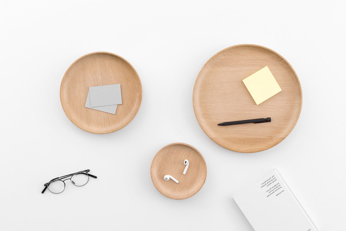 Cruso Notes Tray dienbladen massief hout