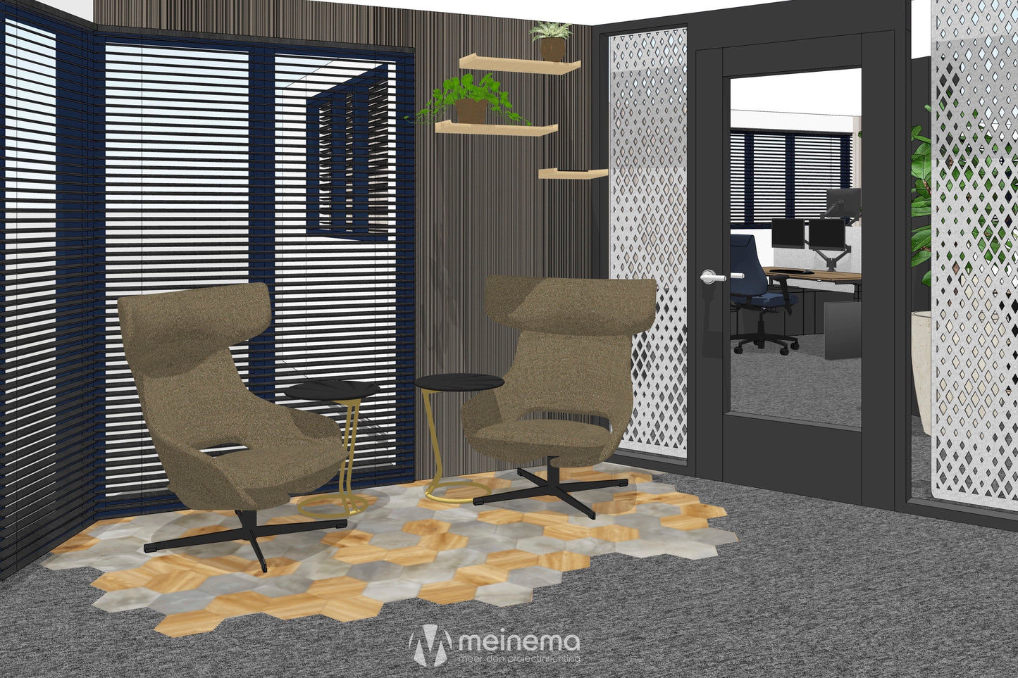 Interieurontwerp kantoor