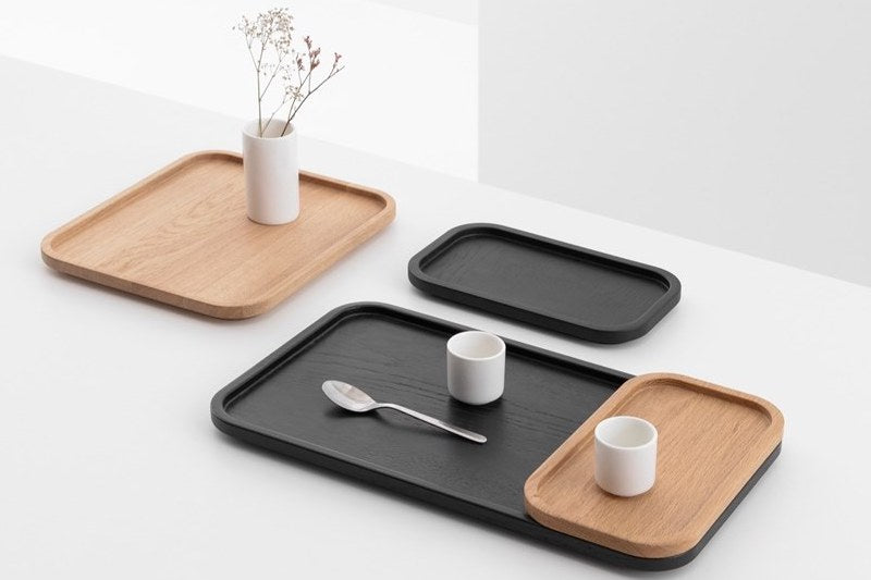 Cruso July Tray massief houten dienblad