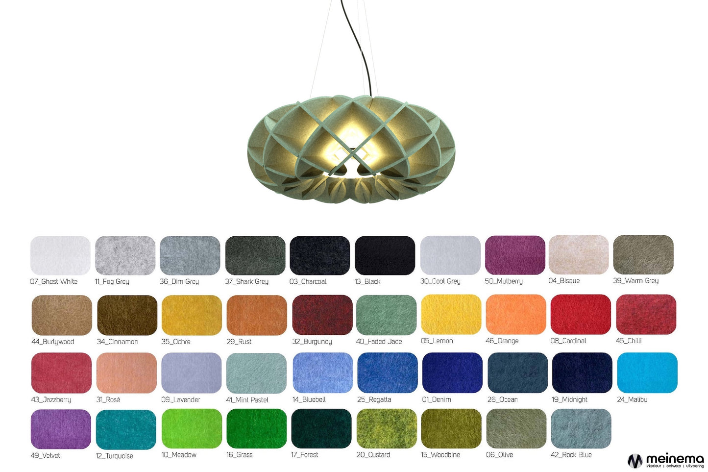 Akoestische hanglamp