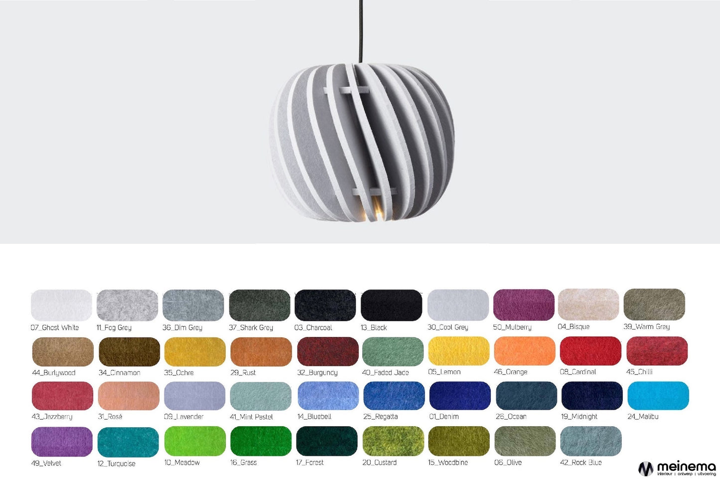 Akoestische hanglamp