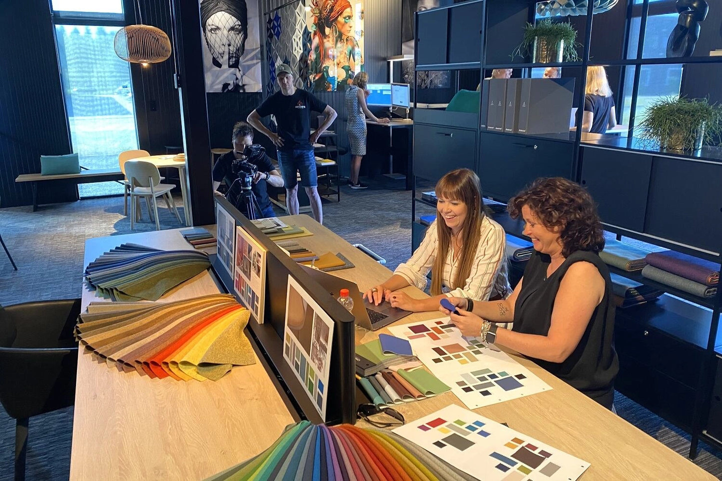 Interieurontwerp kantoor studio Meinema