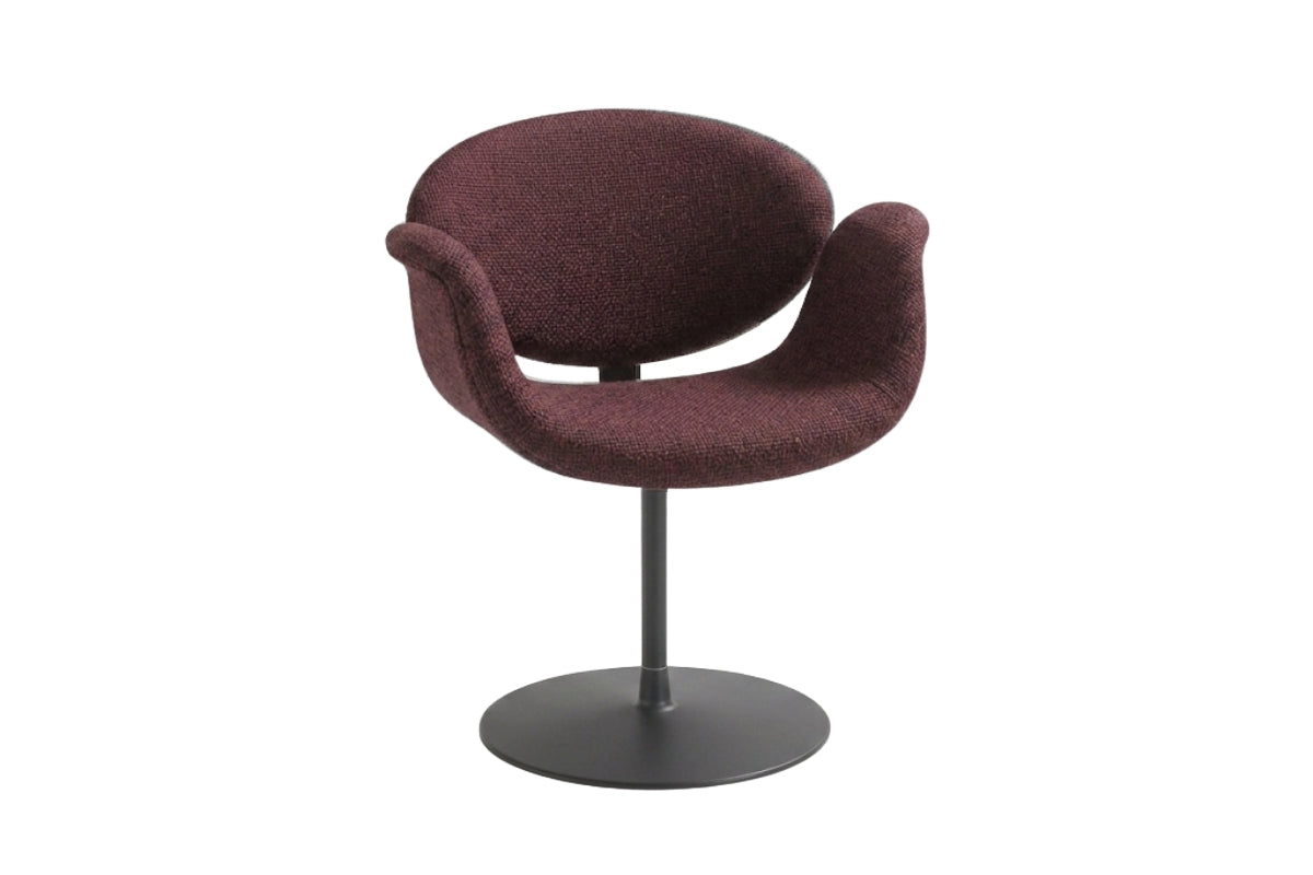Little Tulip Selecte 680 designstoel in stof met schijfonderstel van Artifort
