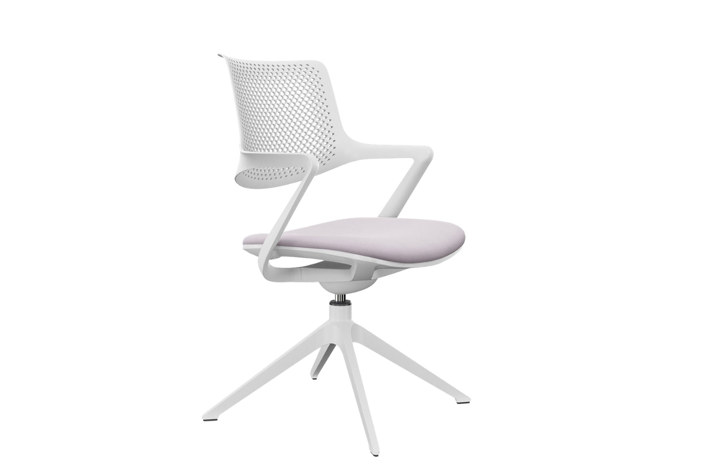 witte Pcv14 vergaderstoel 