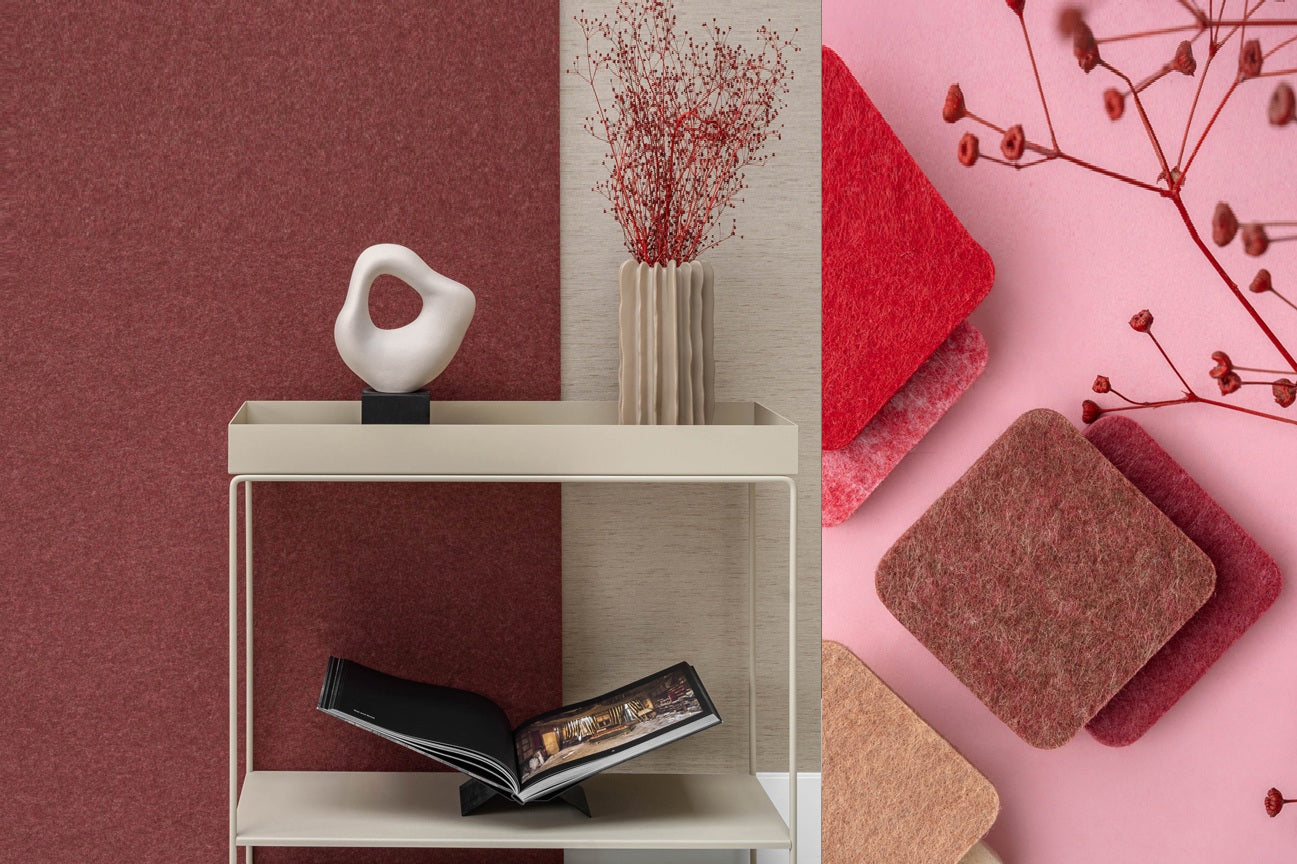 Viltpaneel Akupanel petfelt geluiddempend