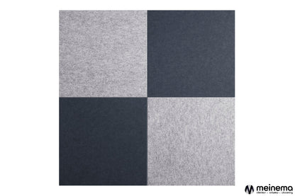 Vierkante petfelt panelen