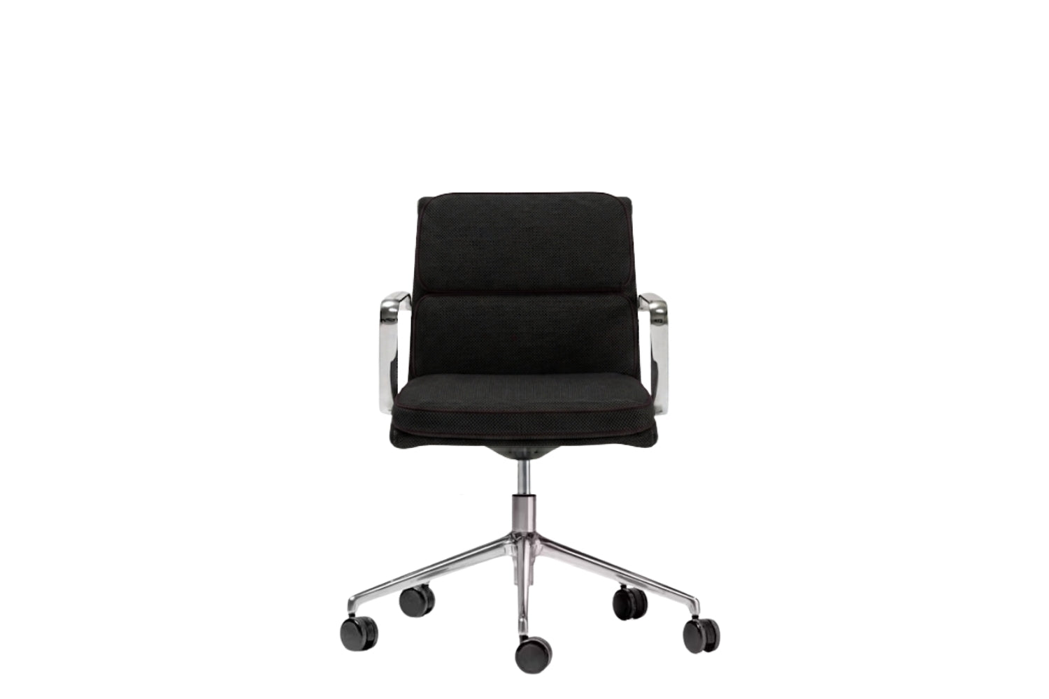Season comfort vergaderstoel met zwarte stoffering