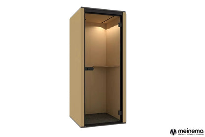 Akoestische werkpod als stijlvolle toevoeging aan flexibele kantoorinrichting