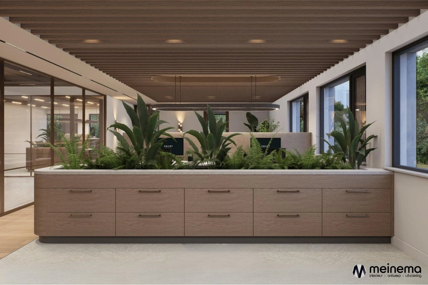 Interieurontwerp kantoor studio Meinema