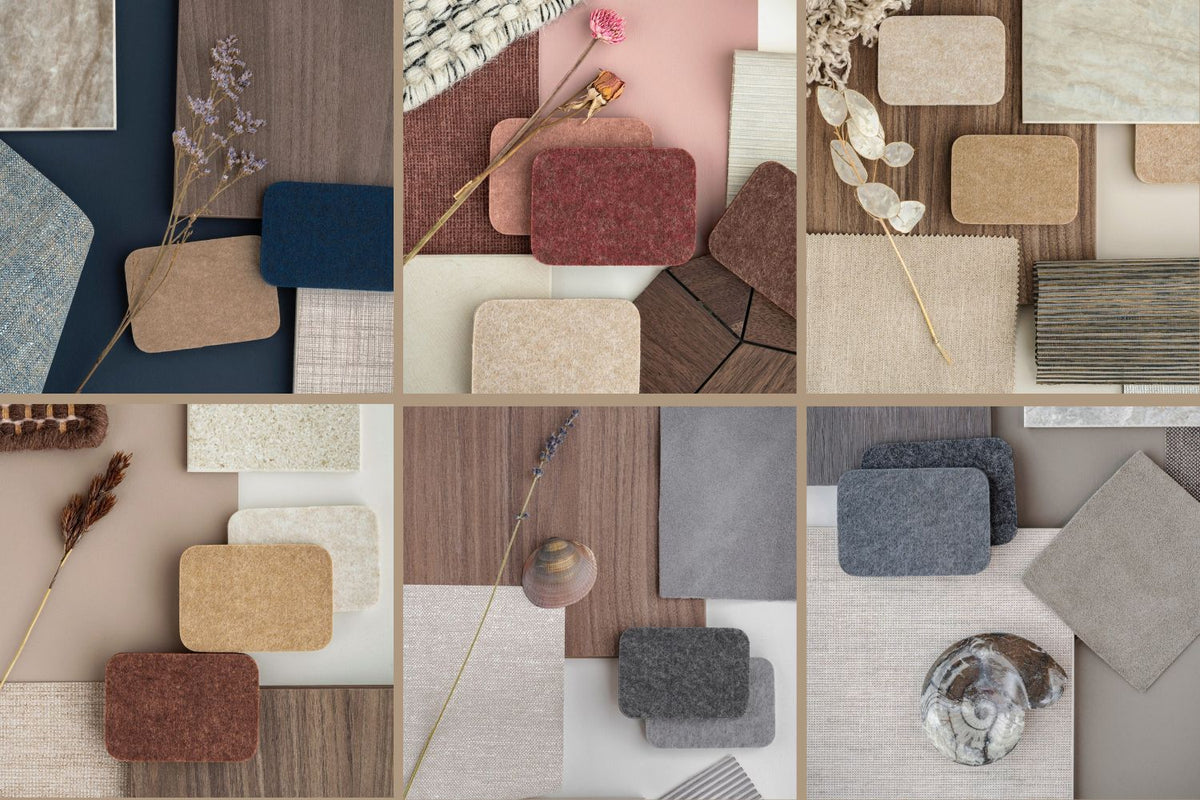 Petfelt akoestische panelen in verschillende kleuren verkrijgbaar bij Meinema.