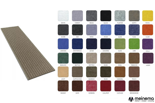 Felt panel Akupanel petfelt sound-absorbing