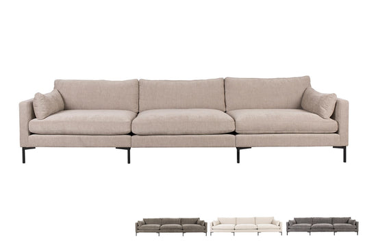Tijdloos ontwerp van Zuiver Summer bank met subtiele lijnen en elegante vorm