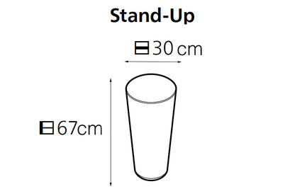 Wilkhahn-Stand-up-afmetingen